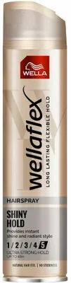 Obrázok produktu pre Wellaflex, Lesklá Fixácia Lak na Vlasy, 250 ml