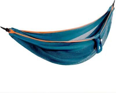 Produktbild von Doppelhängematte Hängematte Hängeliege Polyester Mesh Vivere MESH2 Blue/Orange