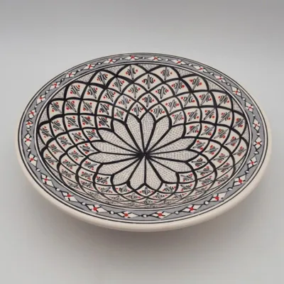 Image de Plat Tebsi Bakir gris - D 37 cm