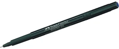 Obrázek produktu pro Faber-Castell 151151 Pero s jemným hrotem FINEPEN 1511 - 0,4 mm, modré (nesmazatelné)