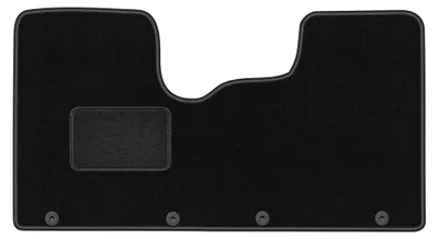Produktbild von Fahrermatte Velours für Opel Vivaro II 2014-2019 (Transporter) – 1-tlg, Schwarz, passgenau – Wielganizator LUX