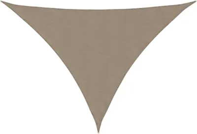 Obrázek produktu pro Stínící plachta oxfordská látka trojúhelníková 4x5x6,4 m taupe