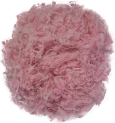 Filzwolle LumiArt rosa – Merino Märchenwolle mit farbigen Noppen zum Filzen.