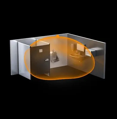 Produktbild von STEINEL ST 2800, Zimmerdecke, Weiß, IP20, 1000 Lux, 2,5 m, 3,5 m
