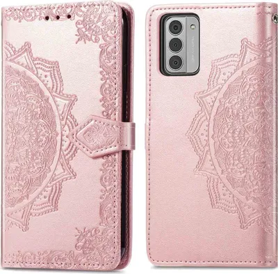 Obrázek produktu pro imoshion Mandala skládací pouzdro Nokia G42 - růžové zlato