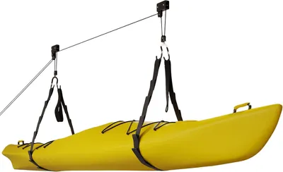Image de Support pour kayak, capacité 54 kg, avec crochets en caoutchouc, pour le stockage