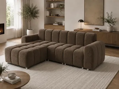 Produktbild von FURMEB 24 modernes Ecksofa MILO linke Seite 255 x 170 cm Lambi 6