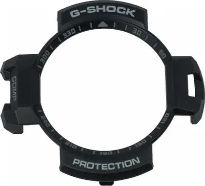Produktbild von Casio | G-Shock GA-1100 Bezel Lünette schwarz mit weißer Schrift