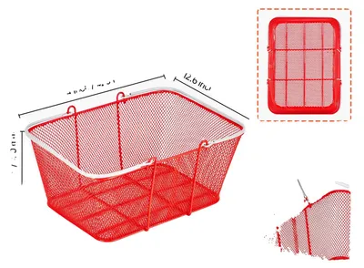Obrázek produktu pro Nákupní vozík, stohovatelný design, odolná konstrukce, 12 ks