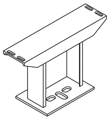 Produktbild von Kermi Fixkonsole f. Bodenmont.