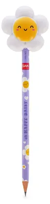 Obrázek produktu pro Tužka Legami Anti-Stress "Daisy" s motivem "Oh Happy Daisy" - stiskatelná