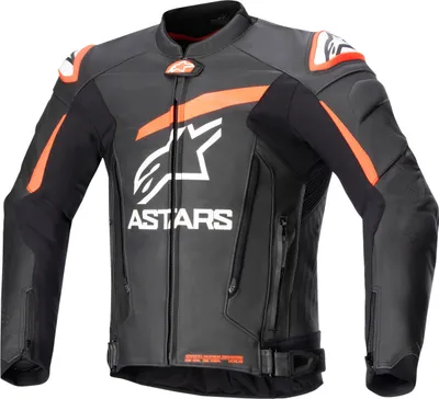 Produktbild von Alpinestars GP Plus V4 Motorrad Lederjacke, schwarz/rot/weiß, 52