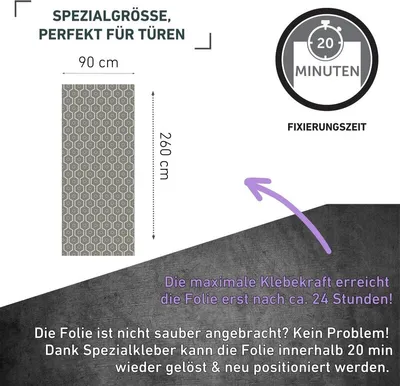 Produktbild von Klebefolie Shimmy - 90x260cm