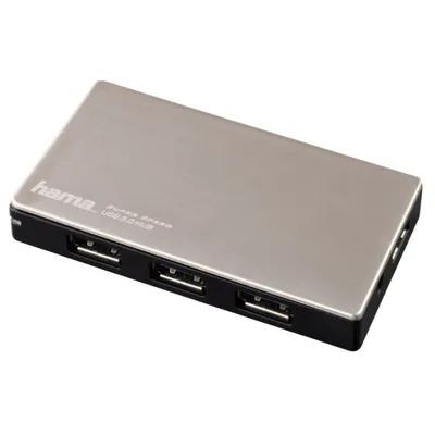 Produktbild von Hama 00054544, USB 3.2 Gen 1 (3.1 Gen 1) Type-A, 5000 Mbit/s, Schwarz, Silber, Windows 7 Home Basic, Windows 7 Home Basic x64, Windows 7 Home Premium, Windows 7 Home Premium..., Mac OS X 10.0 Cheetah, Mac OS X 10.1 Puma, Mac OS X 10.2 Jaguar, Mac OS X 10.3 Panther, Mac OS X..., 230 mm