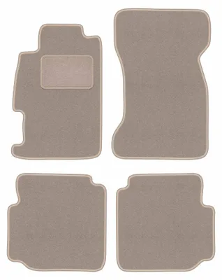 Obrázek produktu pro Velurové autokoberce pro: Rover 600/ 618 / 620 / 623 1993-1999 (sedan) – sada 4 ks, béžové, na míru – Wielganizator LUX