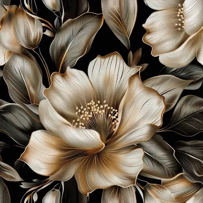 Produktbild von OUTDOOR DEKOSTOFFE OXFORD - Motiv Blumen I DX5432