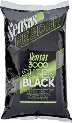 Obrázek produktu pro Sensas Krmení 3000 Feeder Super Black 1kg