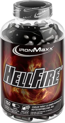 Produktbild von IronMaxx Hellfire - 150 Kapseln