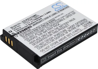 Obrázek produktu pro TECHTEK Baterie kompatibilní s [Toshiba] Camileo S30, Camileo S30 HD, PA3893U-1CAM nahrazuje 084-07042L-073, pro PX1733, pro PX1733E-1BRS, pro PX173