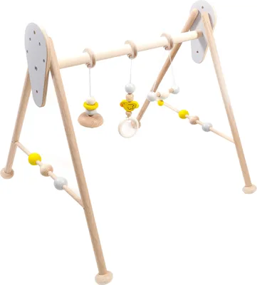 Produktbild von HESS Babyspielgerät Ente nature gelb