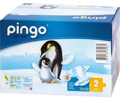 Produktbild von Windeln mini Jumbo 3-6 kg Pinguin Pingo Swiss 84 St
