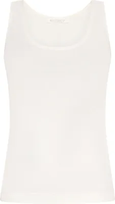 Produktbild von Damen Basic Top ärmellos mit Rundhalsausschnitt und figurbetonter Passform