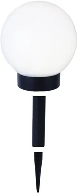 Produktbild von Best Season LED-Solar-Kugel,weiss, ca.15 cm Ø, Erdspiess abnehmbar, 1 warm white LED, Solarpanel, 477-76