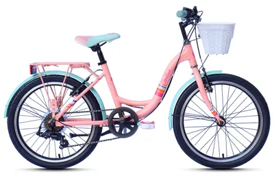 Produktbild von CHILLIZ Kinderrad 20 Zoll CHD.02 rosa Rahmenhöhe 33 cm 6 Gänge V-Brake