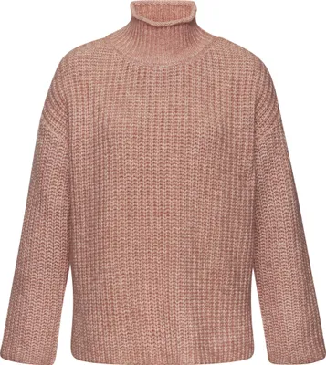 Produktbild von Buffalo Stehkragenpullover rosenholz meliert Größe 40/42