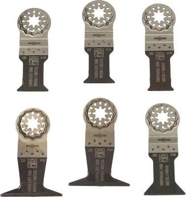 Produktbild von Fein Best of E-Cut Starlock WOOD & METAL 6 ks - 35222967010