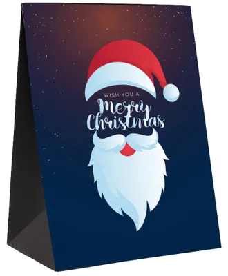 Produktbild von 20x Weihnachtliche Geschenkbox 40x30cm mit Nikolausmotiv