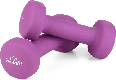 Produktbild von Queenfit® Sada činiek - 2x 1 kg činky - sada činiek na silový tréning, fitness, cvičenie - gymnastické činky, činky do domácej posilňovne