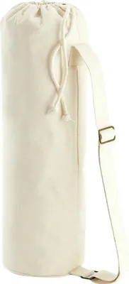 Produktbild von Westford Mill - Tasche für Yogamatte "EarthAware", Baumwolle aus biologischem Anbau PC4987 (Einheitsgröße) (Natürlich)