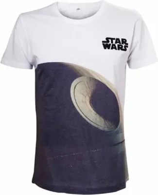 Produktbild von Star Wars T-Shirt -M- Todesstern, weiss