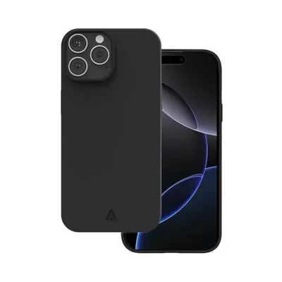 Produktbild von alkaya Lucid MagSafe Silikon Schutzhülle iPhone 16 Pro schwarz - (Schutz-)hülle