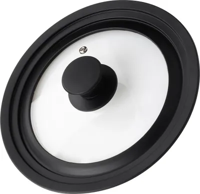 Obrázek produktu pro Univerzální skleněná silikonová poklice pro hrnce a pánve 18/20/22 cm
