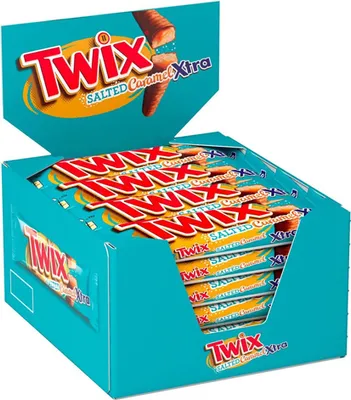 Zdjęcie produktu dla Twix - Schokoladenriegel Salted Caramel Xtra - 24 Riegel