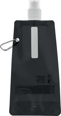 Produktbild von MidOcean - Wasserflasche "Gates", Unifarben, 480ml MO294 (Einheitsgröße) (Schwarz)