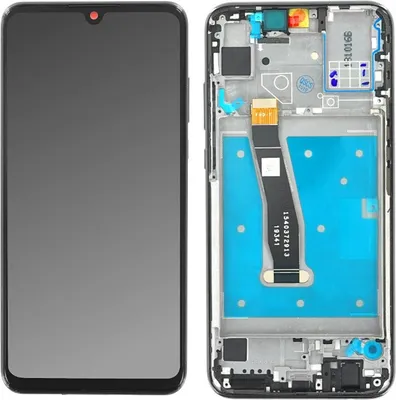 Produktbild von OEM - LCD Display Bildschirm Touchscreen Rahmen Schwarz für Honor 20 Lite HRY-LX1T / Honor 10 Lite & Werkzeug