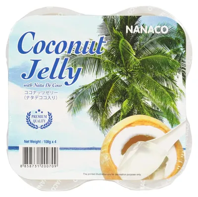 Produktbild von Nanaco Coconut Jelly mit Nata de Coco 432g