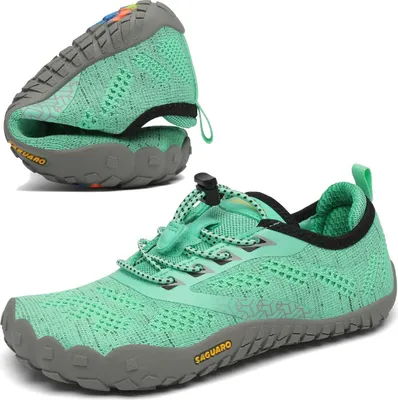 Produktbild von Saguaro leichter extrem biegsamer Kinder Barfußschuh grün EUR 31