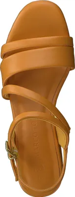 Produktbild von MARCO TOZZI Damen Sandale Sandalette Riemchen Blockabsatz 2-28208-20, Größe:40 EU, Farbe:Orange