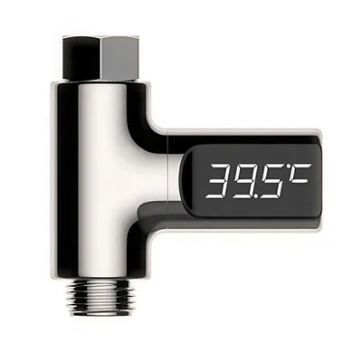 Produktbild von Wassertemperaturthermometer Digital, Schnelle Anzeige, Für Dusche & Badewanne, 5–85 °C