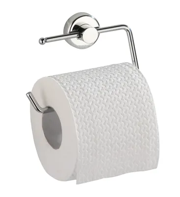 Produktbild von WENKO Toiletten Klo Papier Rollen Halter Gäste WC Bad ohne Bohren Simple