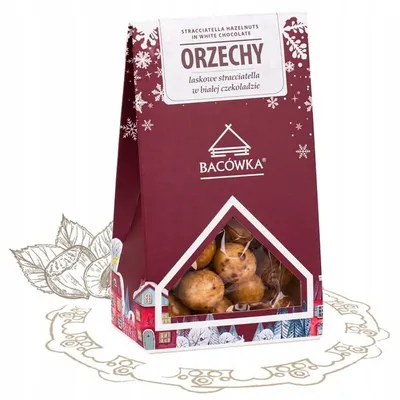 Zdjęcie produktu dla Stracciatella orzechy laskowe w białej czekoladzie 100g