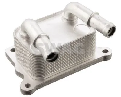 Produktbild von SWAG 60 10 5833 Ölkühler Motoröl für NISSAN Qashqai II (J11, J11) für RENAULT MEGANE III Grandtour (KZ0/1) Clio IV Schrägheck (BH) für DACIA DUSTER