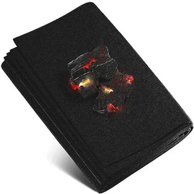 Imagen del producto de Base resistente al fuego de 50x50 cm. Resistente al calor hasta 982 °C. Ideal como base ignífuga o para colocar debajo de la parrilla