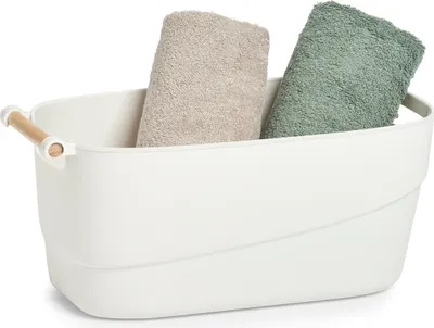 Produktbild von Organizer für Badaccessoires, 40 x 21,5 x 18 cm, weiß, ZELLER