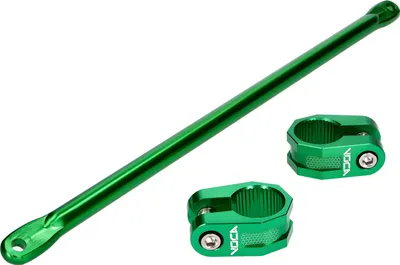 Produktbild von Lenkerklemme Voca Racing grün CNC 22,2 mm für Voca Racing Cross-Lenker