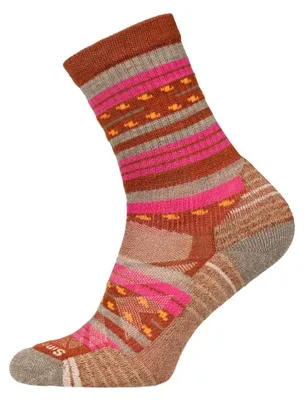 Zdjęcie produktu dla Skarpety trekkingowe damskie Smartwool Performance Hike Light Cushion Margarita Crew Women czerwone S_34_37